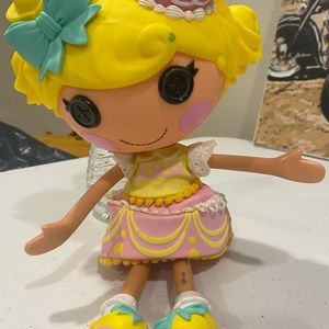Lalaloopsy Land Doll Candle Slice o Cake Birthday Toy PreOwned Used No Accessory